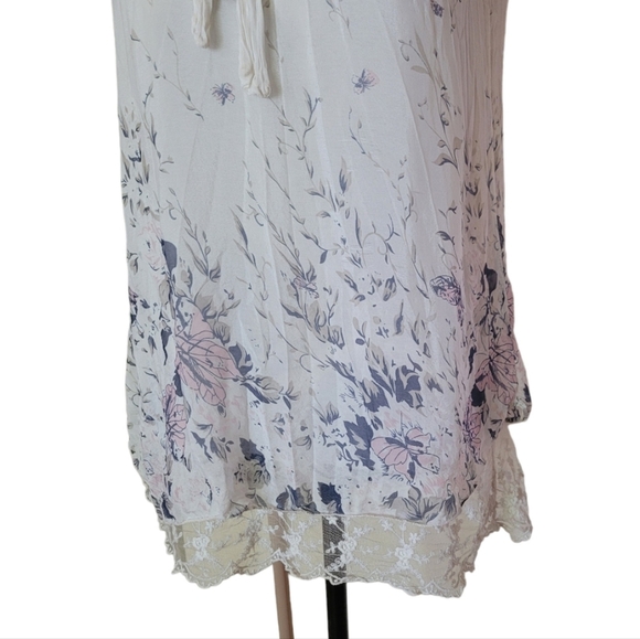 Via Signoria Made In Italy silk sleeveless blouse size small - Picture 3 of 15